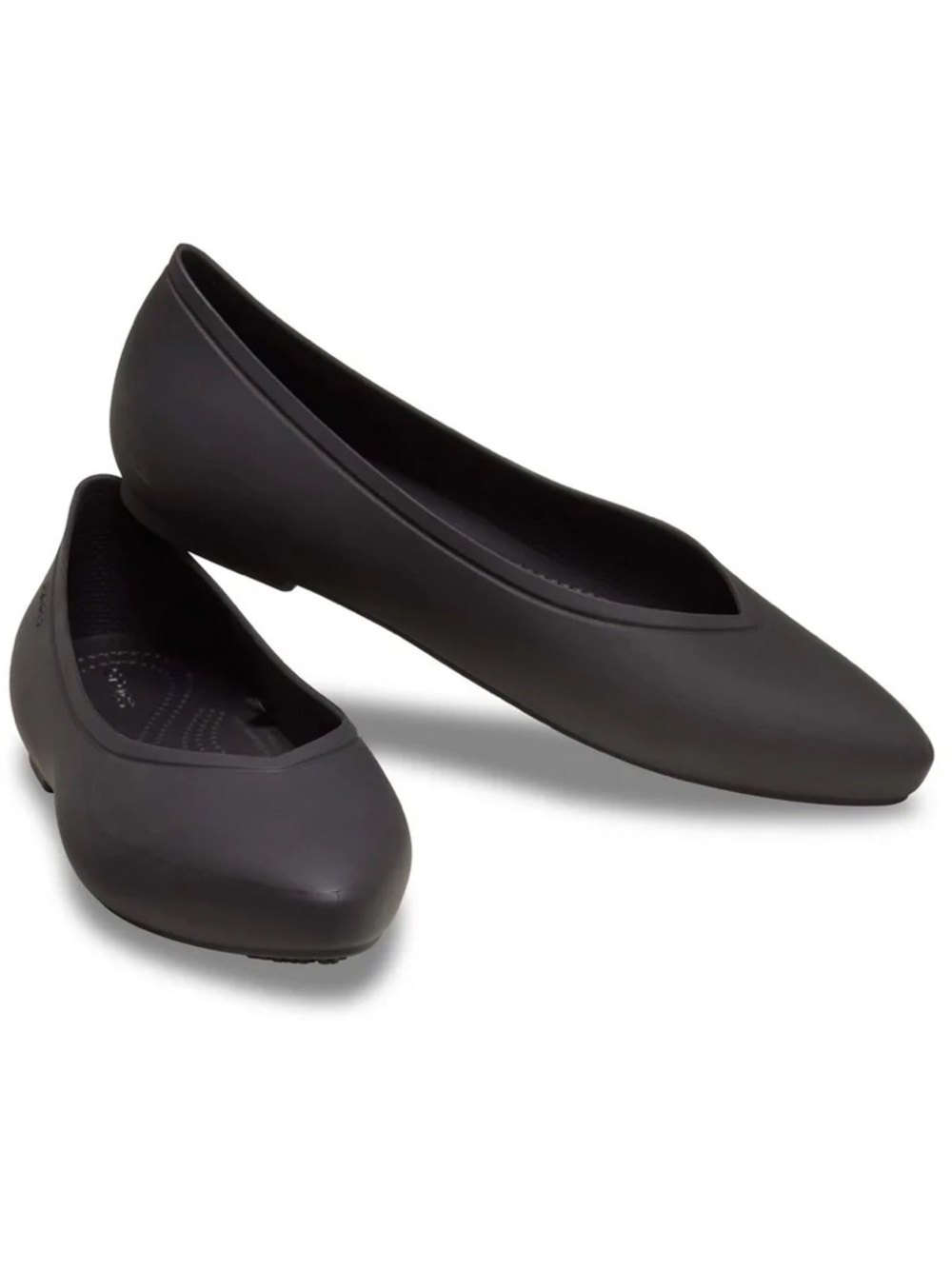 Crocs Brooklyn Black Flats